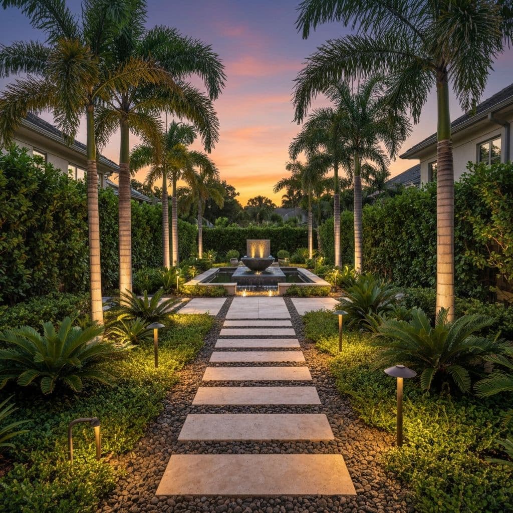 Tropical landscape design