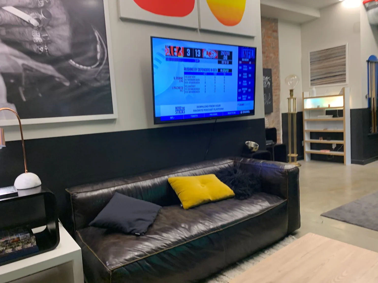 Original living room photo before AI styling