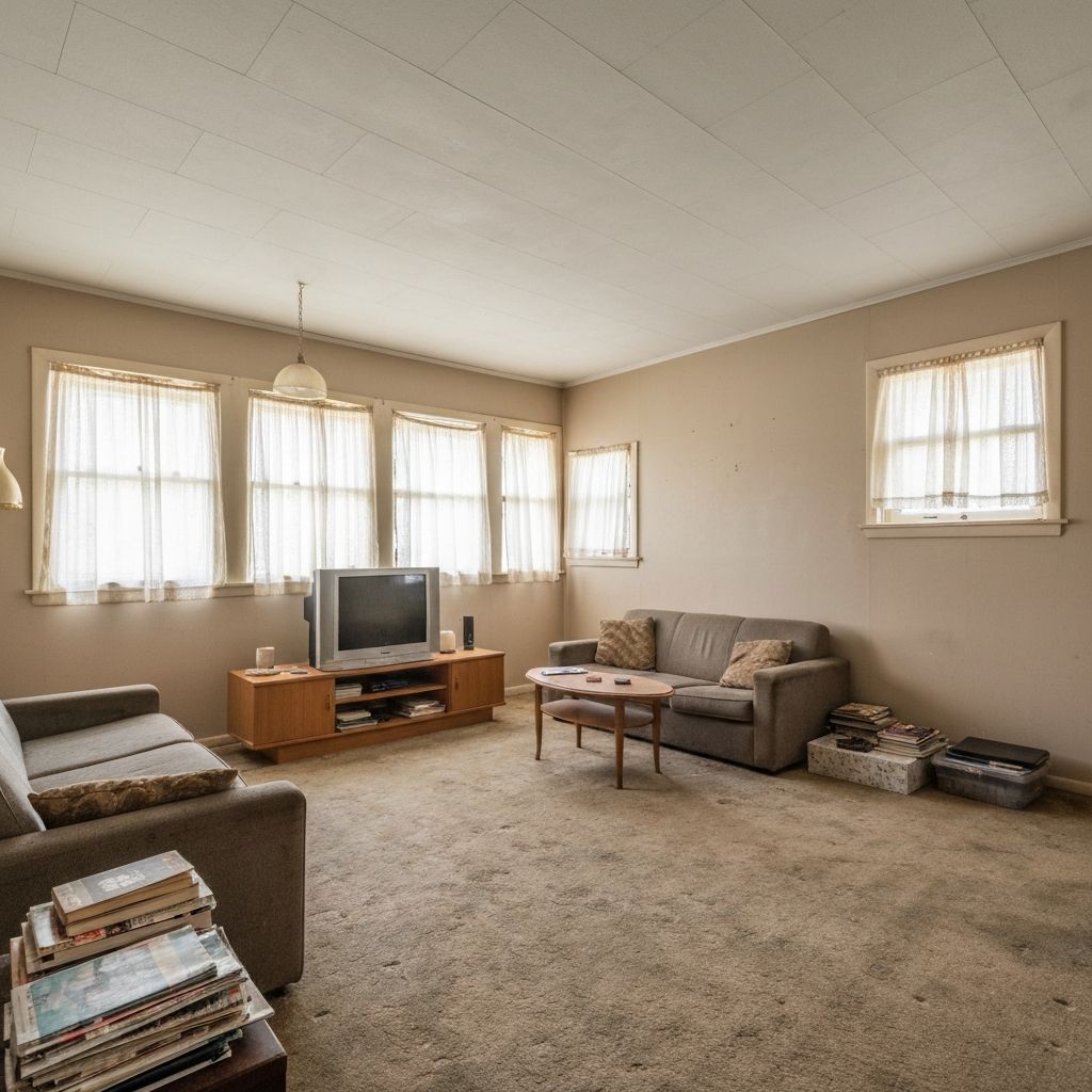 Original room before AI transformation